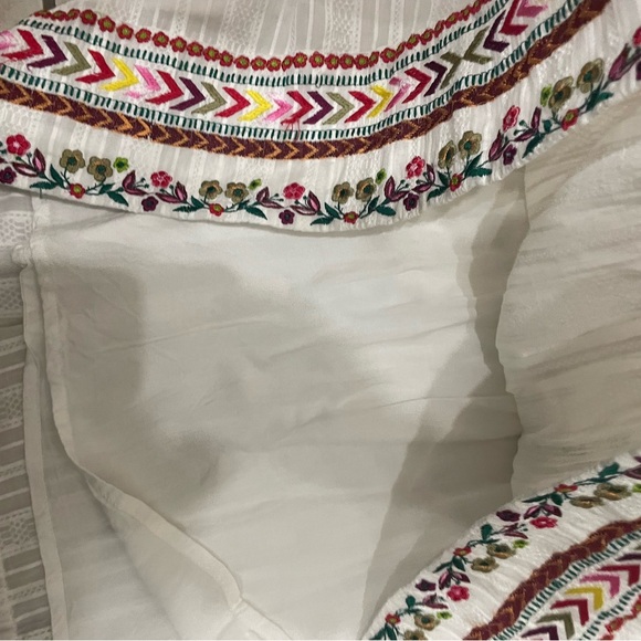 Sundance boho Margarita Embroidered White Maxi Dress wedding guest 6 - Picture 10 of 10